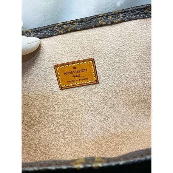 Louis Vuitton Monogram Sac Plat Tote Bag‎ Designer Handbag Purse - Picture 14 of 16